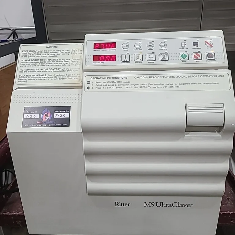 Ritter Midmark M9 Ultraclave Sterilizer